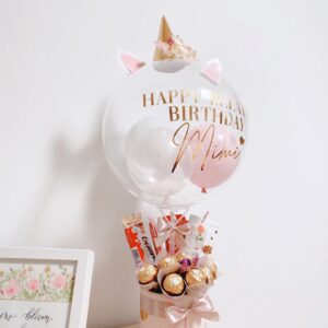 Unicorn Balloon Basket