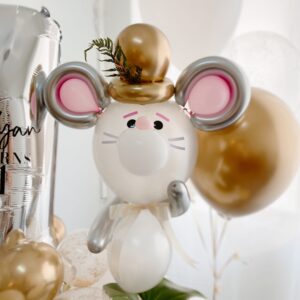 Whimsical Gold Hat Mouse